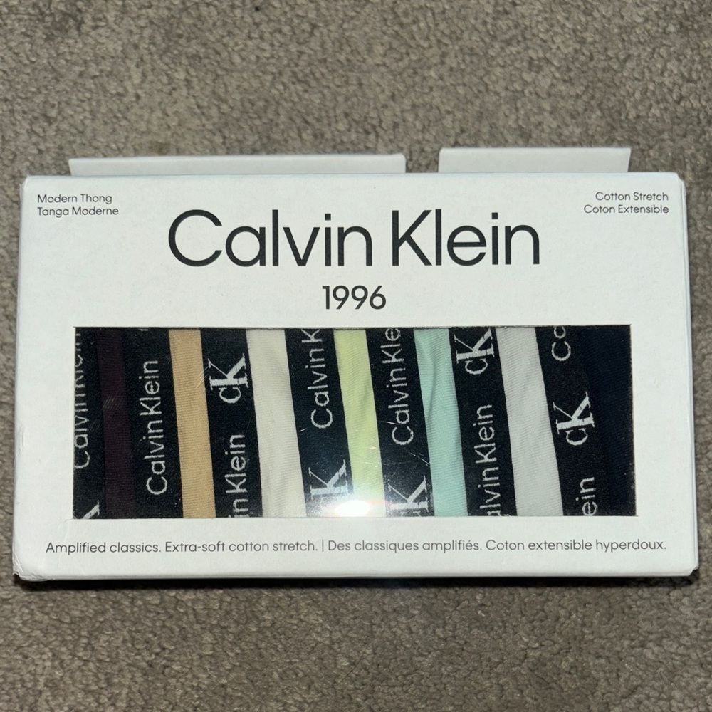 Calvin Klein Women's Thong Panties - Multicolor Set
